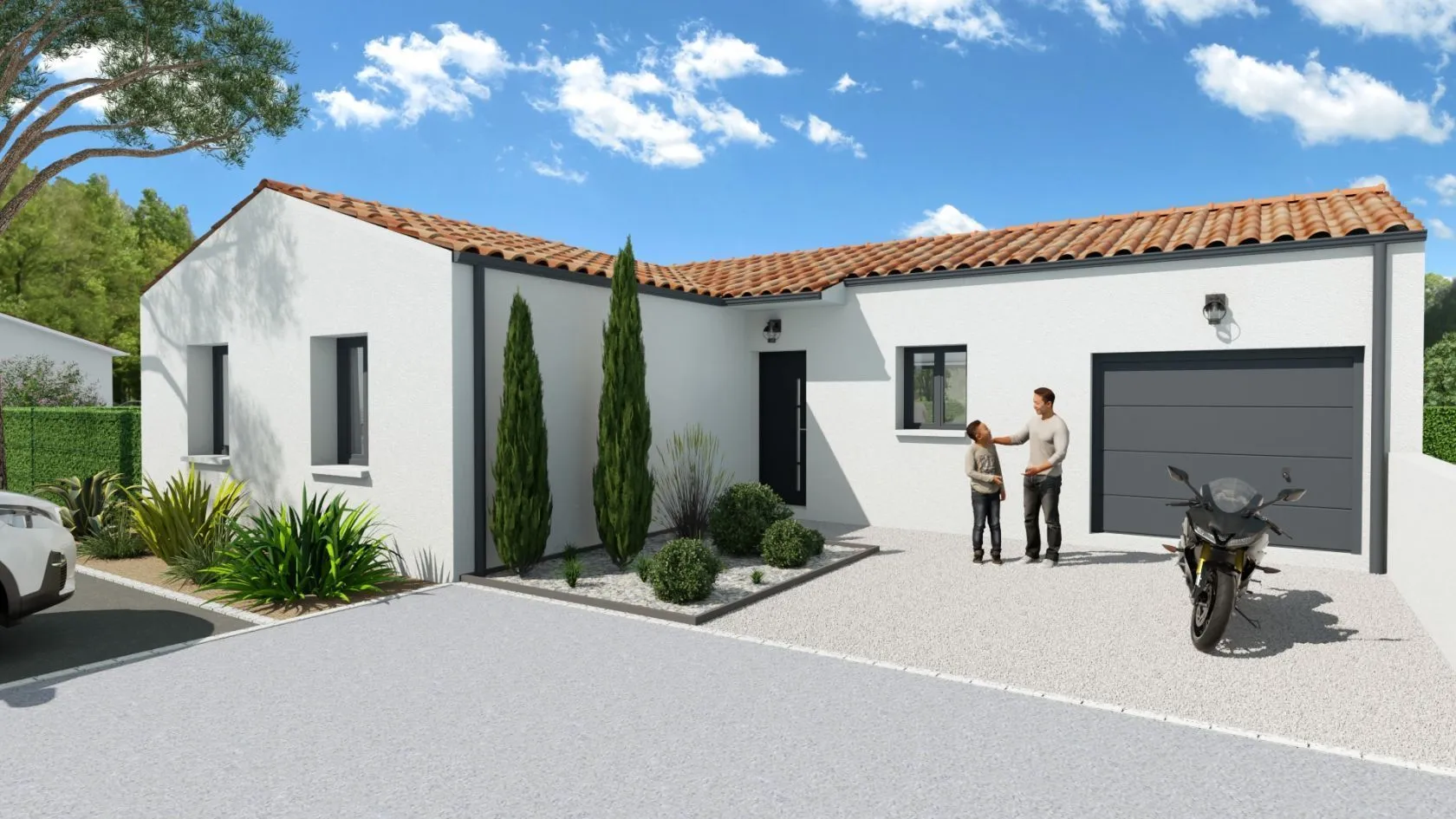 Maison neuve 85 m² à Bignay (17400)