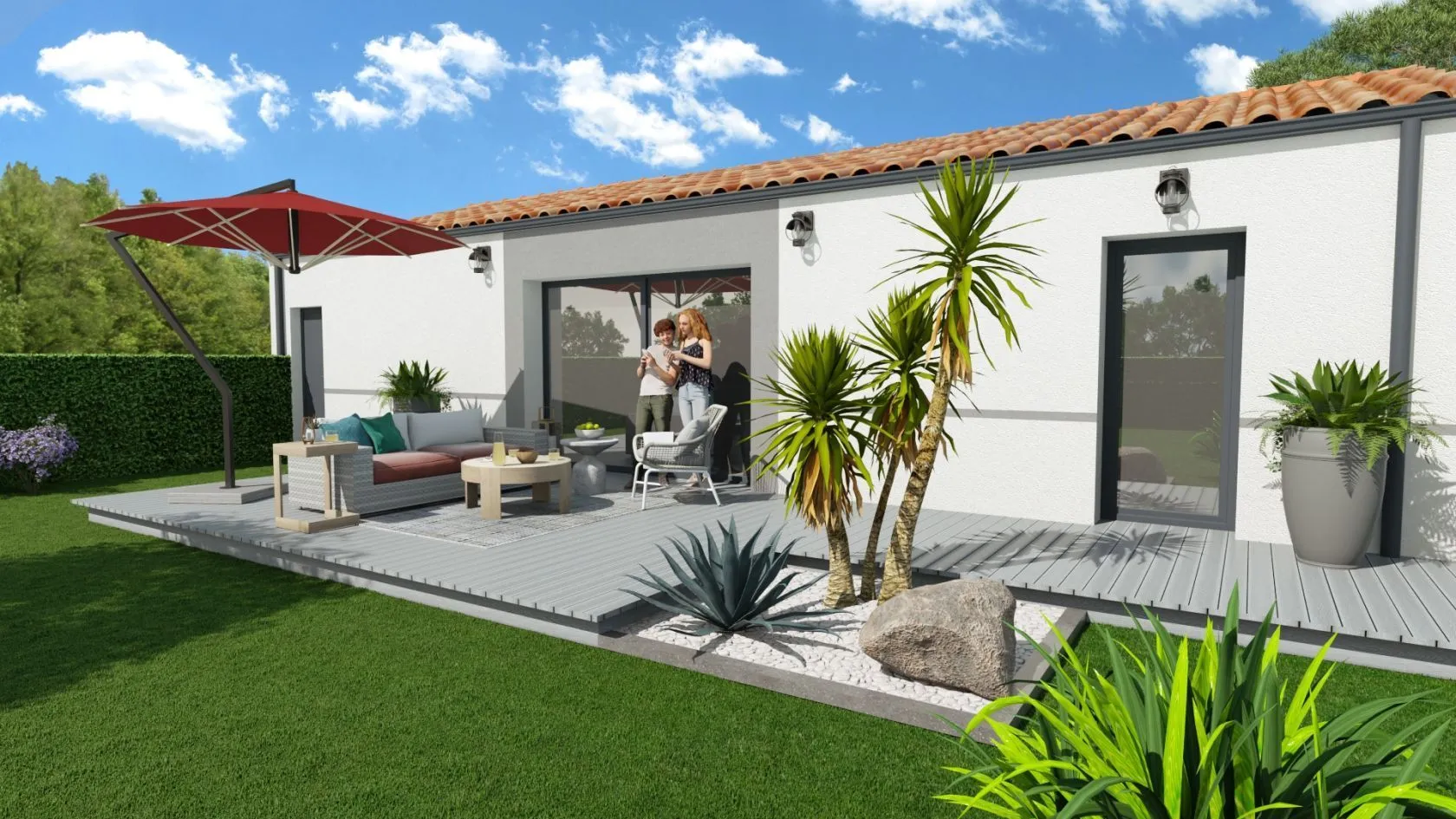 Maison neuve 85 m² à Bignay (17400)