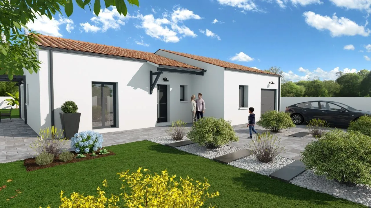 Maison neuve 107 m² à Ardillières (17290)