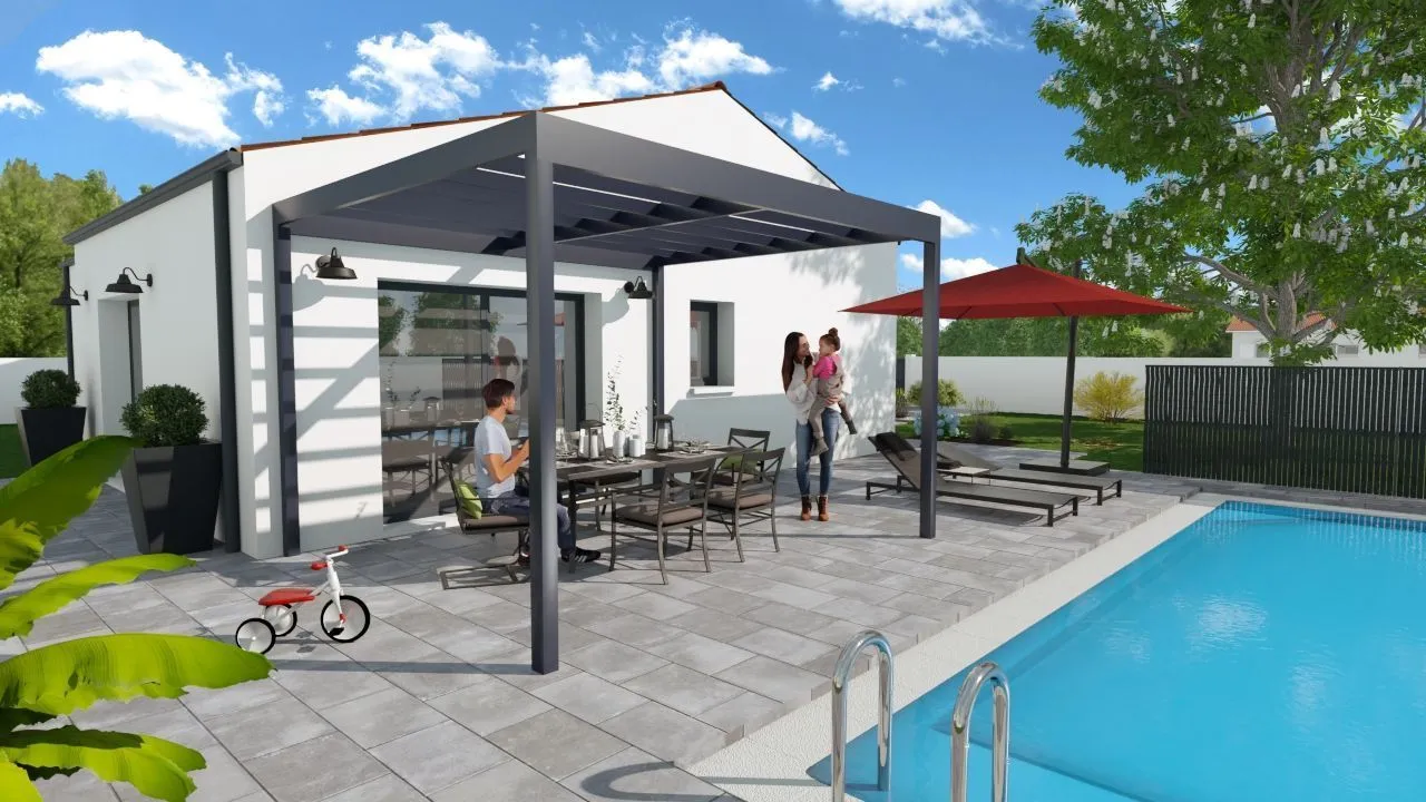 Maison neuve 107 m² à Ardillières (17290)