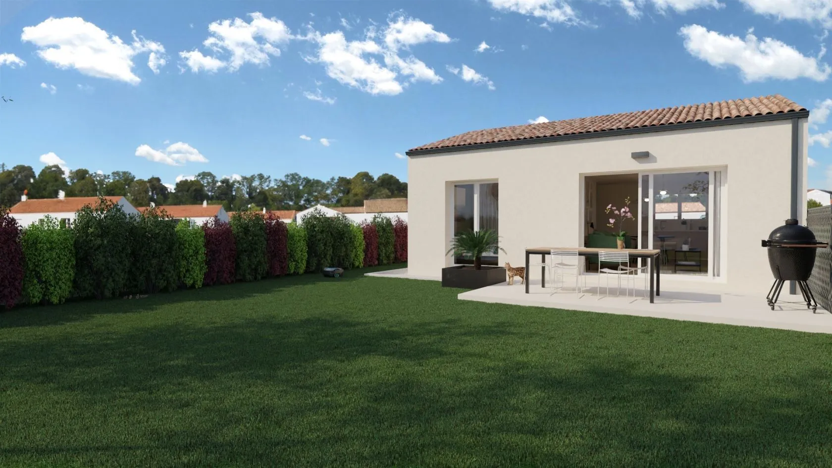 Modèle de 50 m² à 91 660,00 € — modèle de maison