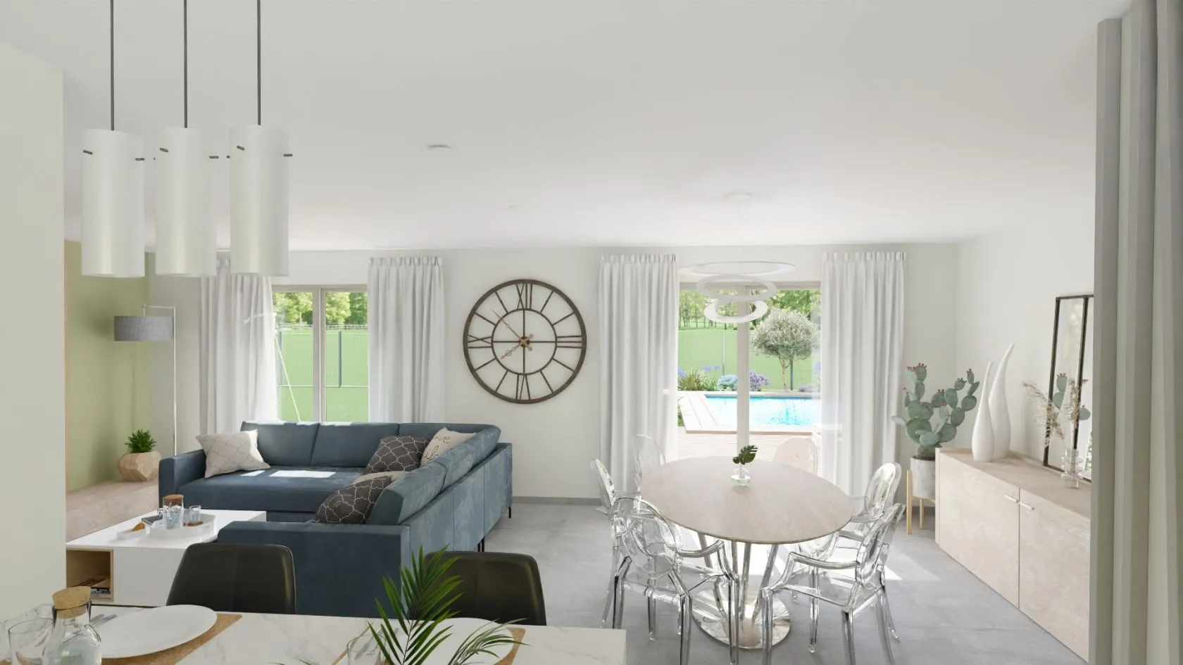 Maison neuve 90 m² à Puynormand (33660)