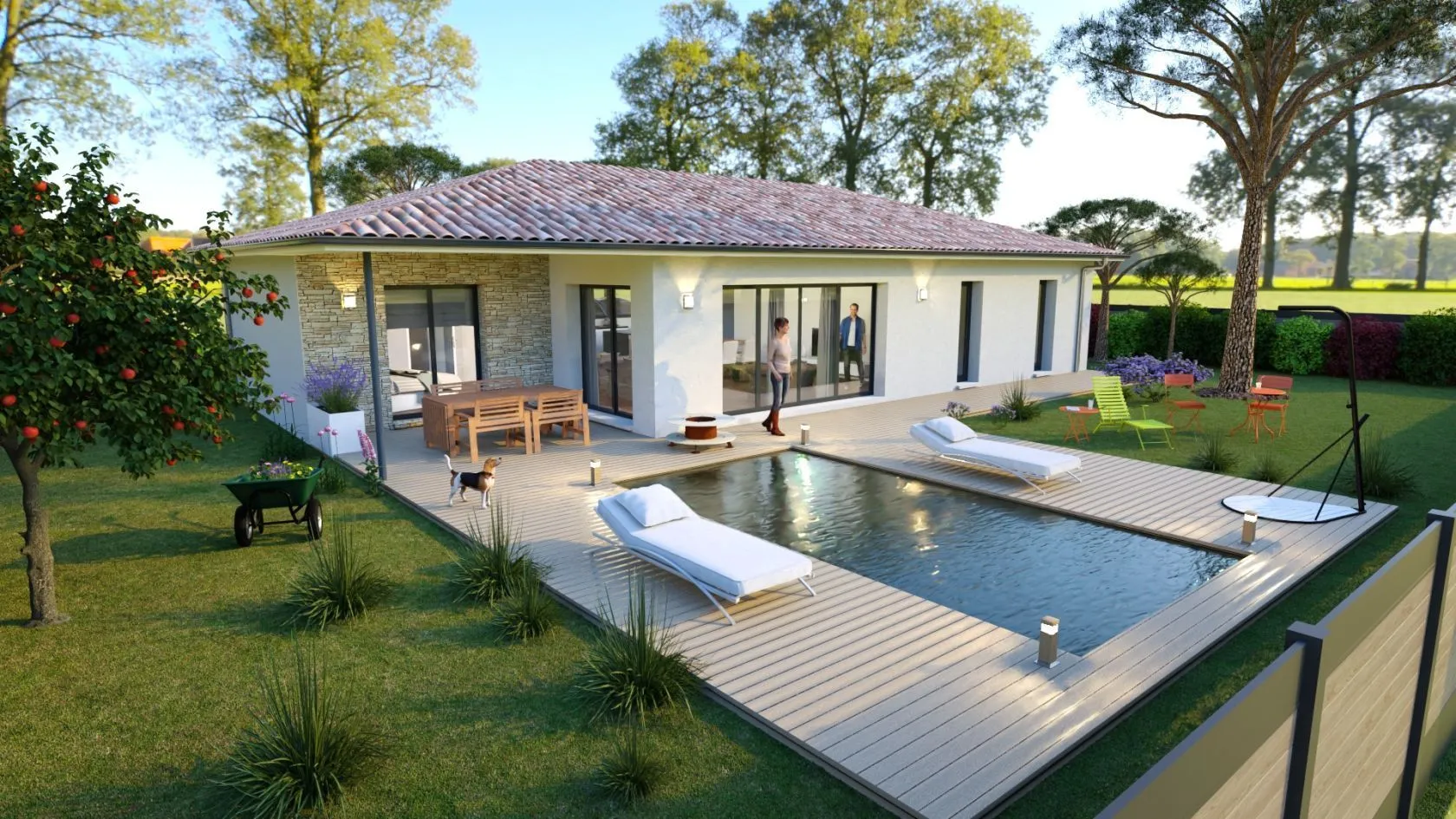Maison neuve à Vayres