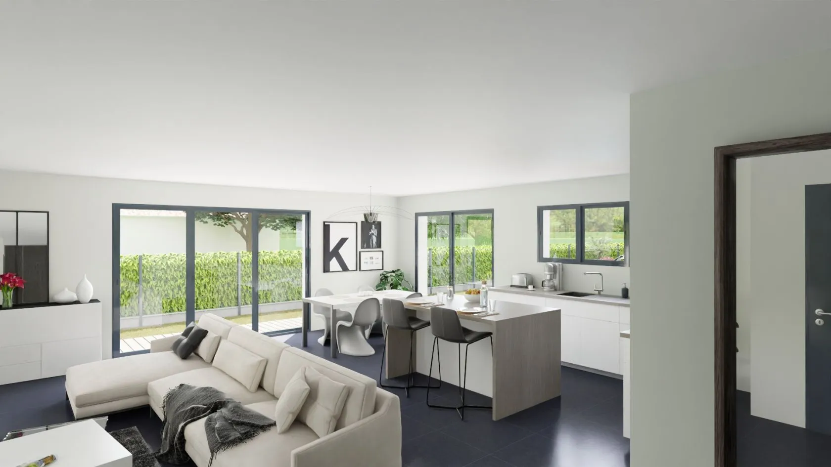 Maison neuve 115 m² à Biganos (33380)
