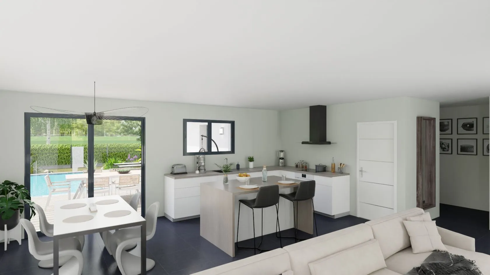 Maison neuve 115 m² à Biganos (33380)