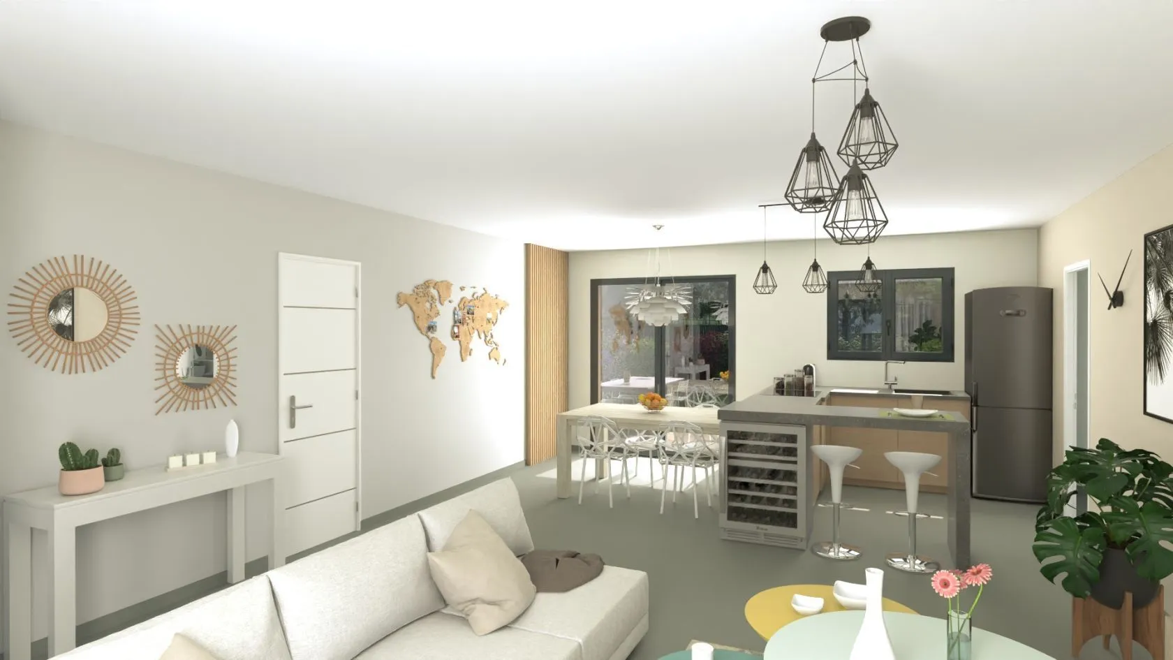 Maison neuve 100 m² à Castelnau-de-Médoc (33480)