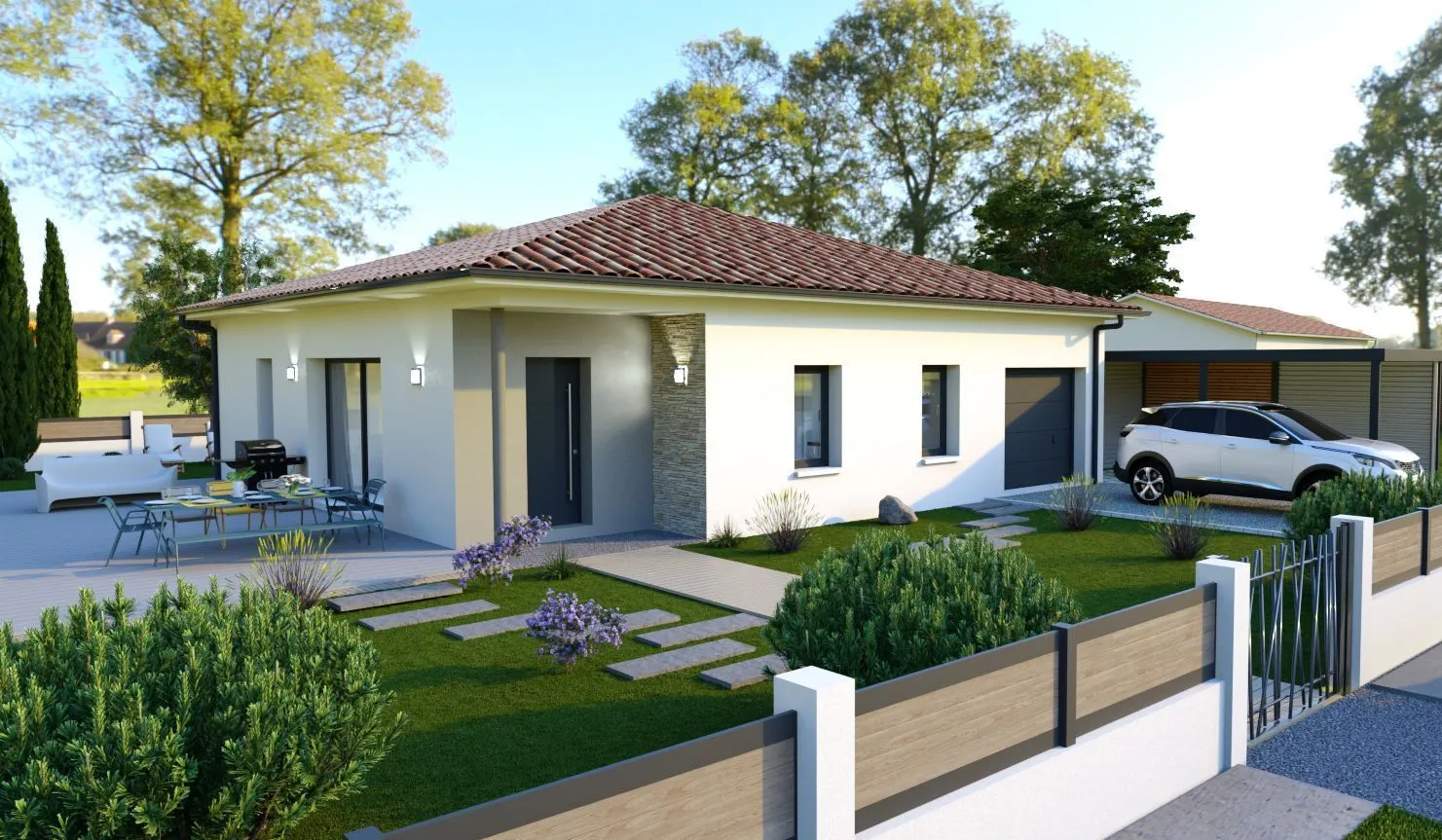 Maison neuve à Vayres