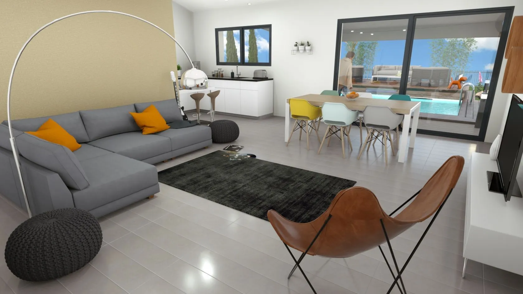 Maison neuve 106 m² à Brach (33480)