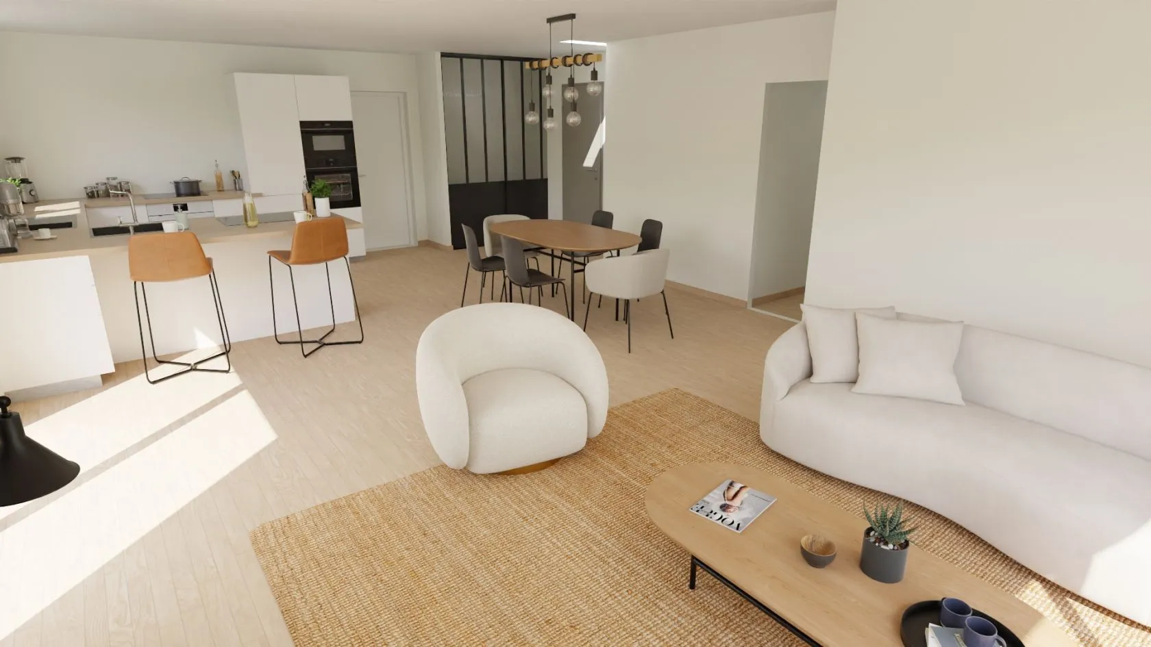 Maison neuve 98 m² à Villedoux (17230)