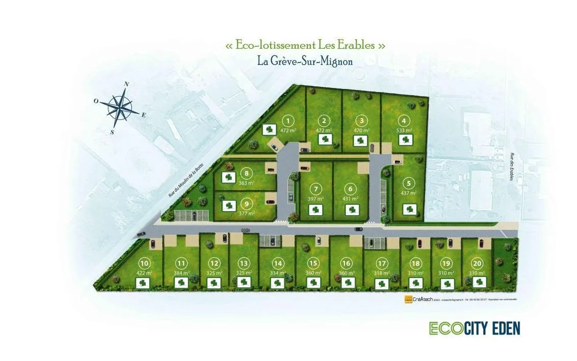 Maison neuve 85 m² à La Grève-sur-Mignon (17170)