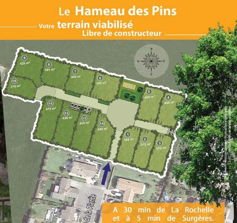 Maison neuve 108 m² à Saint-Germain-de-Marencennes (17700)