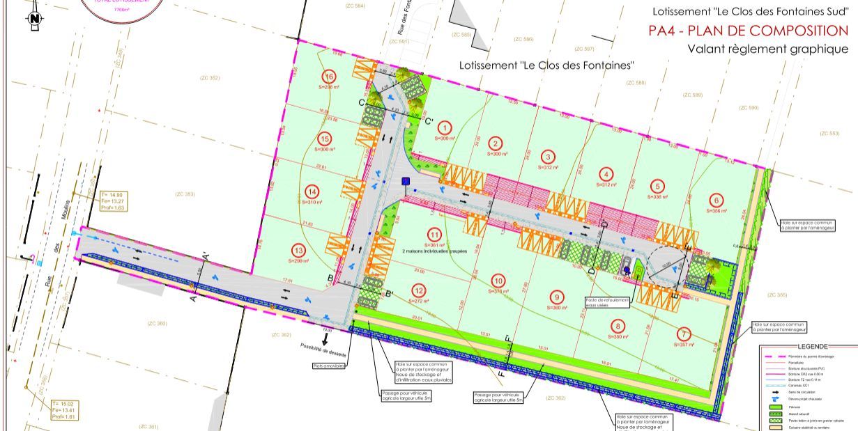Terrain à bâtir 300 m² à Andilly (17230)