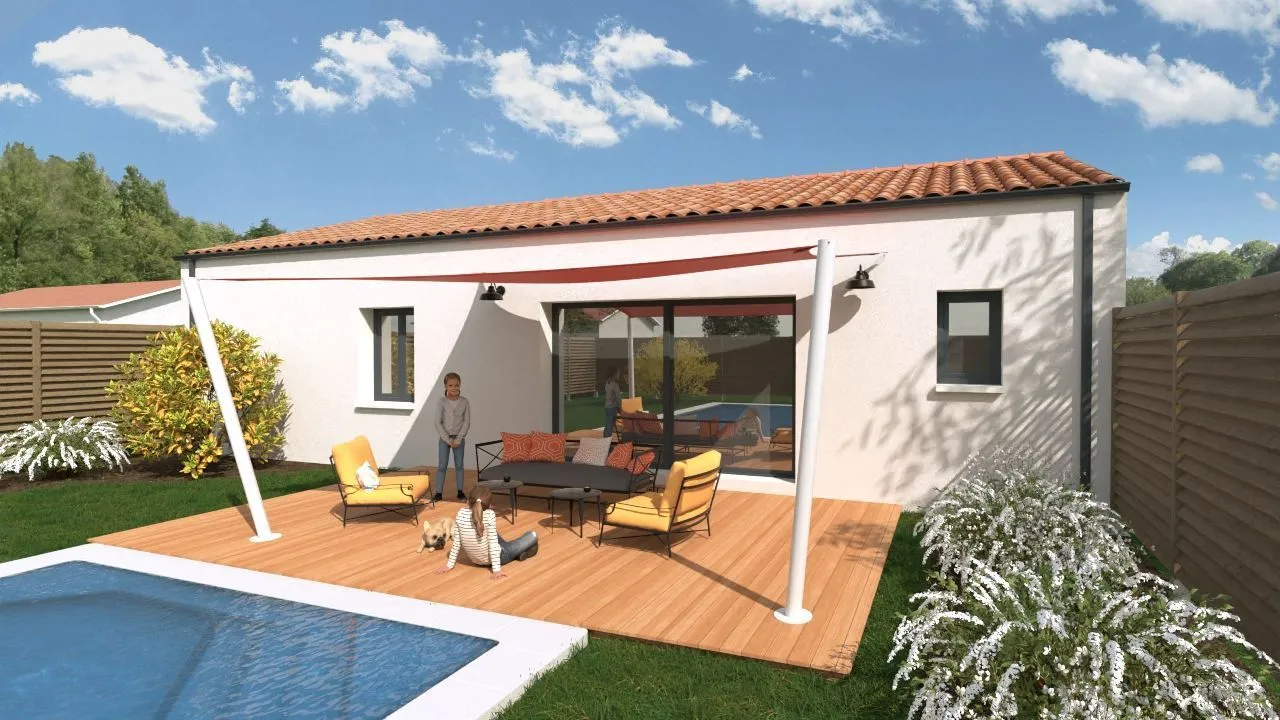 Maison neuve 50 m² à Échiré (79410)