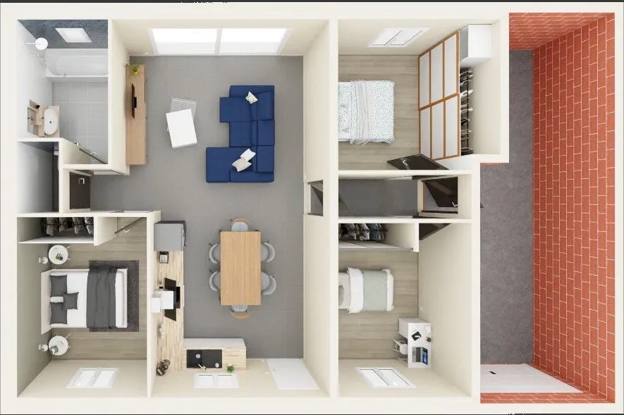 Maison neuve 50 m² à Échiré (79410)