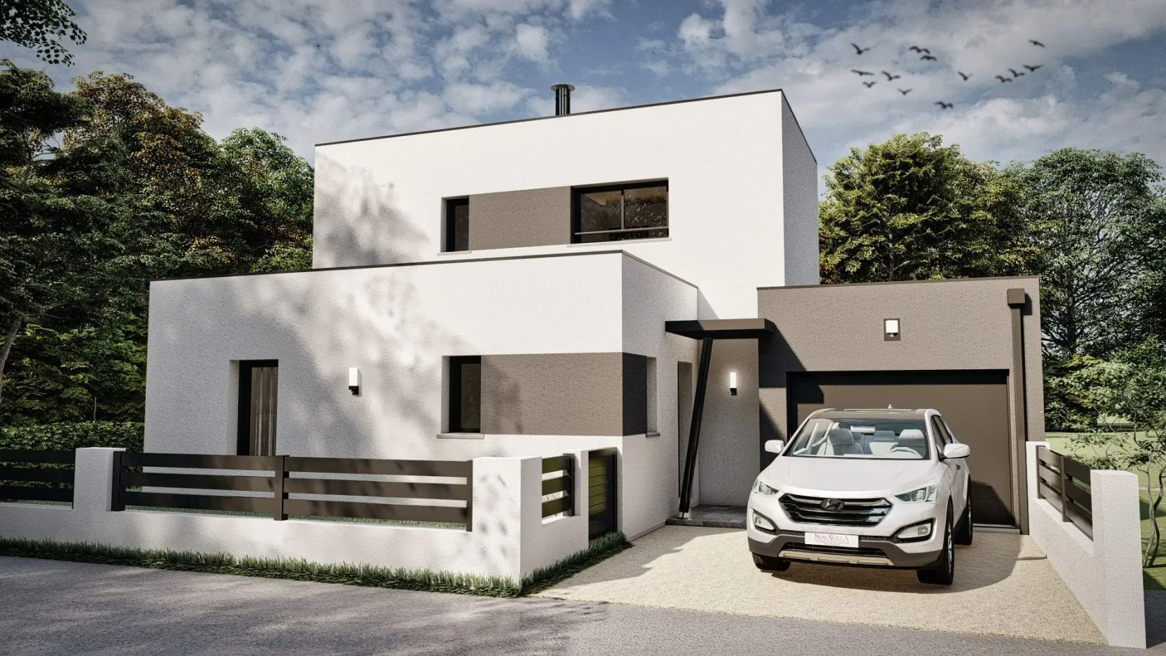 Maison neuve 130 m² à Varzay (17460)