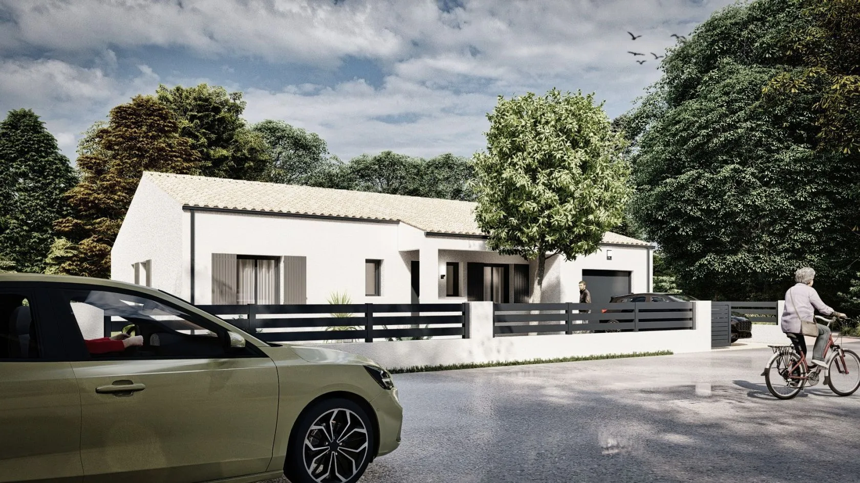 Maison neuve à Taillebourg