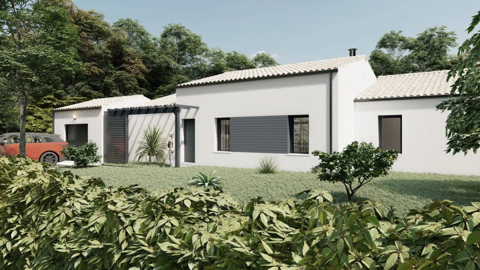 Maison neuve 110 m² à Rioux (17460)