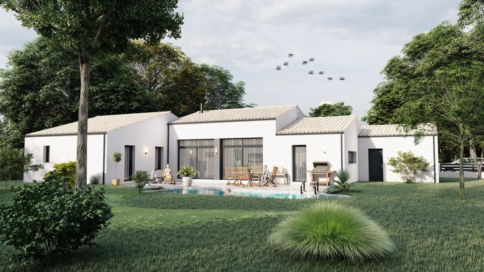 Maison neuve à Saintes