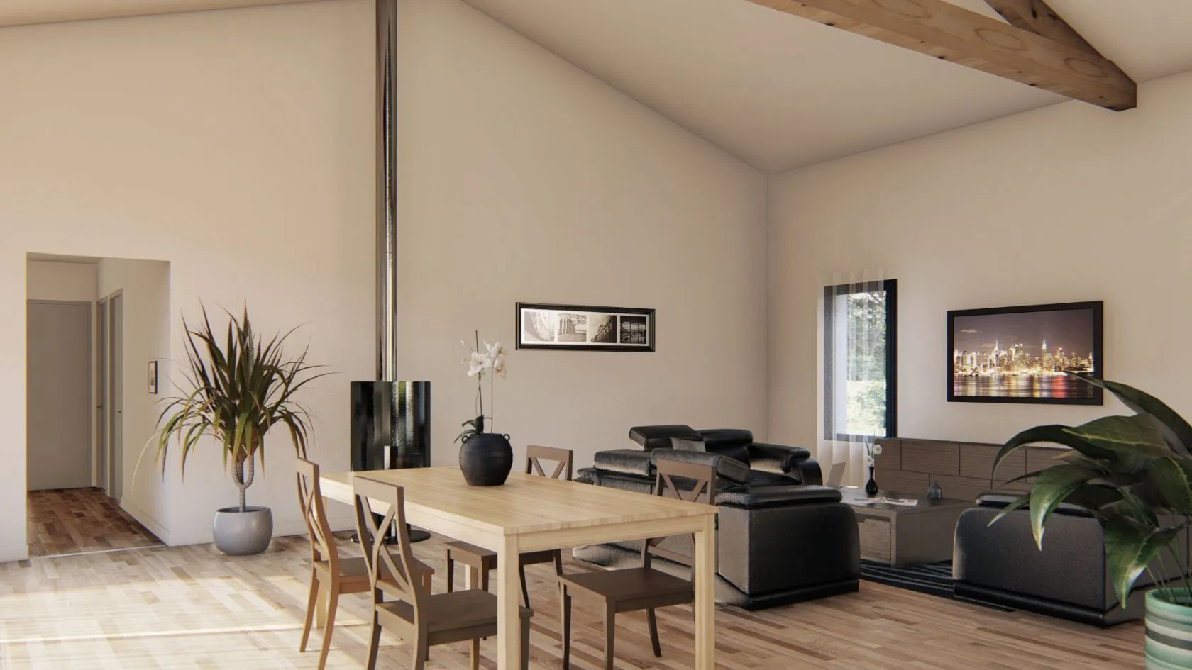 Maison neuve 130 m² à Saint-Vaize (17100)