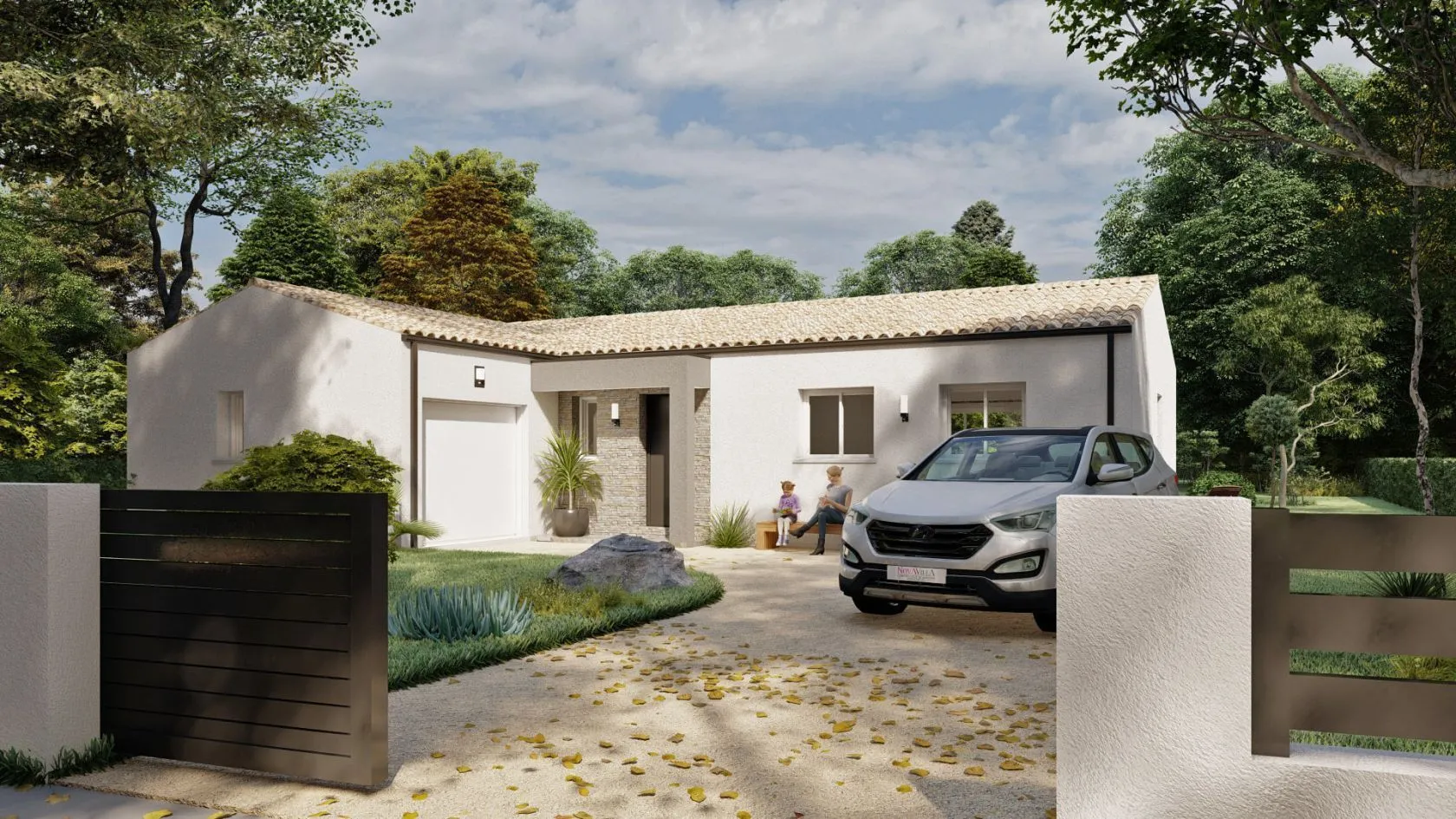 Maison neuve à Taillebourg