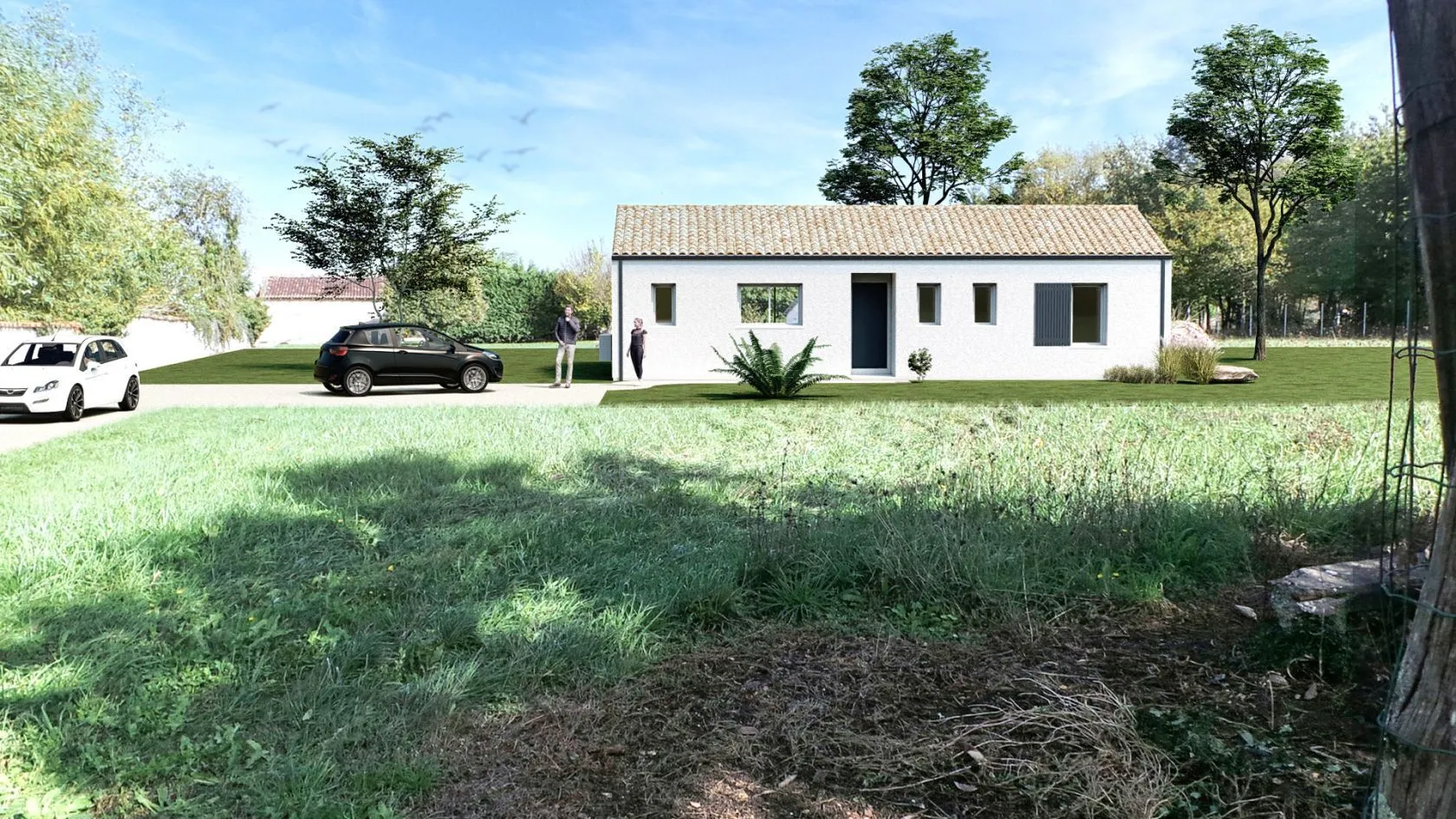 Maison neuve 70 m² à La Chapelle-des-Pots (17100)