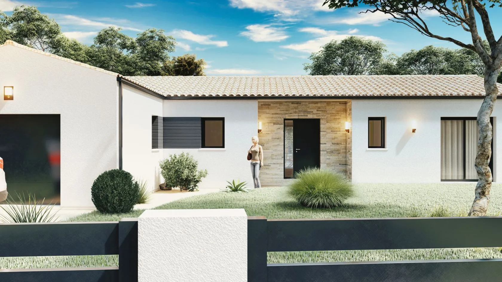 Maison neuve 80 m² à Pont-l'Abbé-d'Arnoult (17250)
