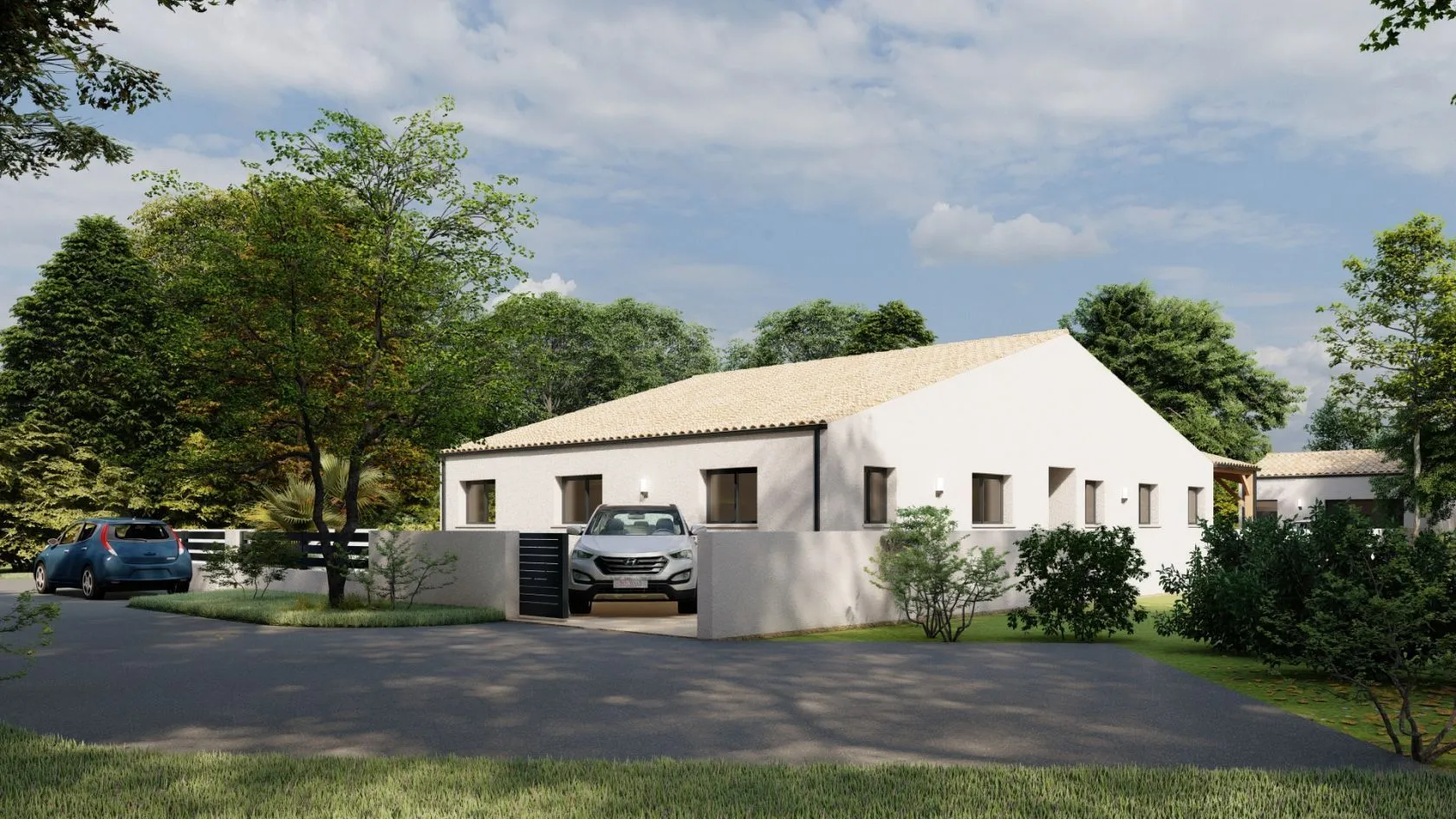 Maison neuve 90 m² à Sonnac (17160)