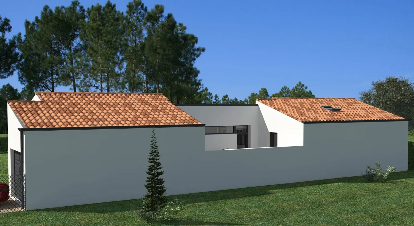 Maison neuve 130 m² à Saint-Vaize (17100)