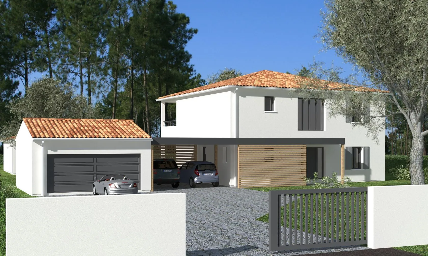 Maison neuve à Taillebourg