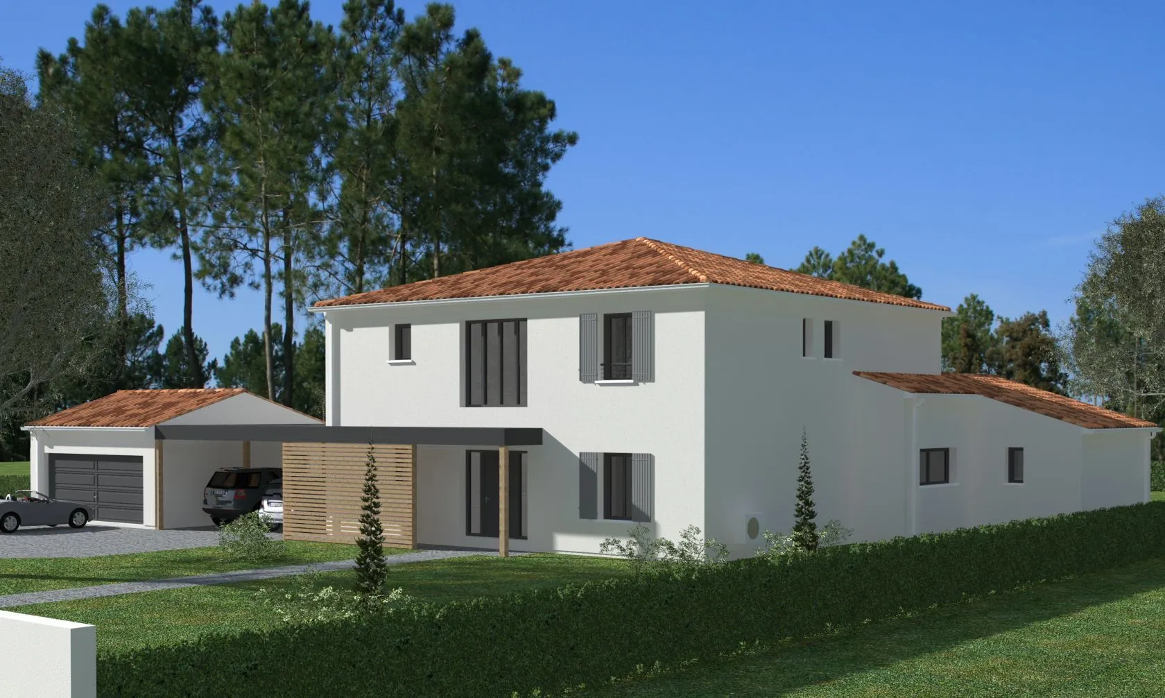 Maison neuve 140 m² à Thaims (17120)