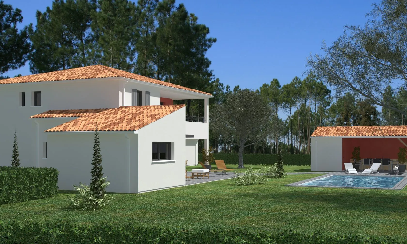 Maison neuve 140 m² à Thaims (17120)