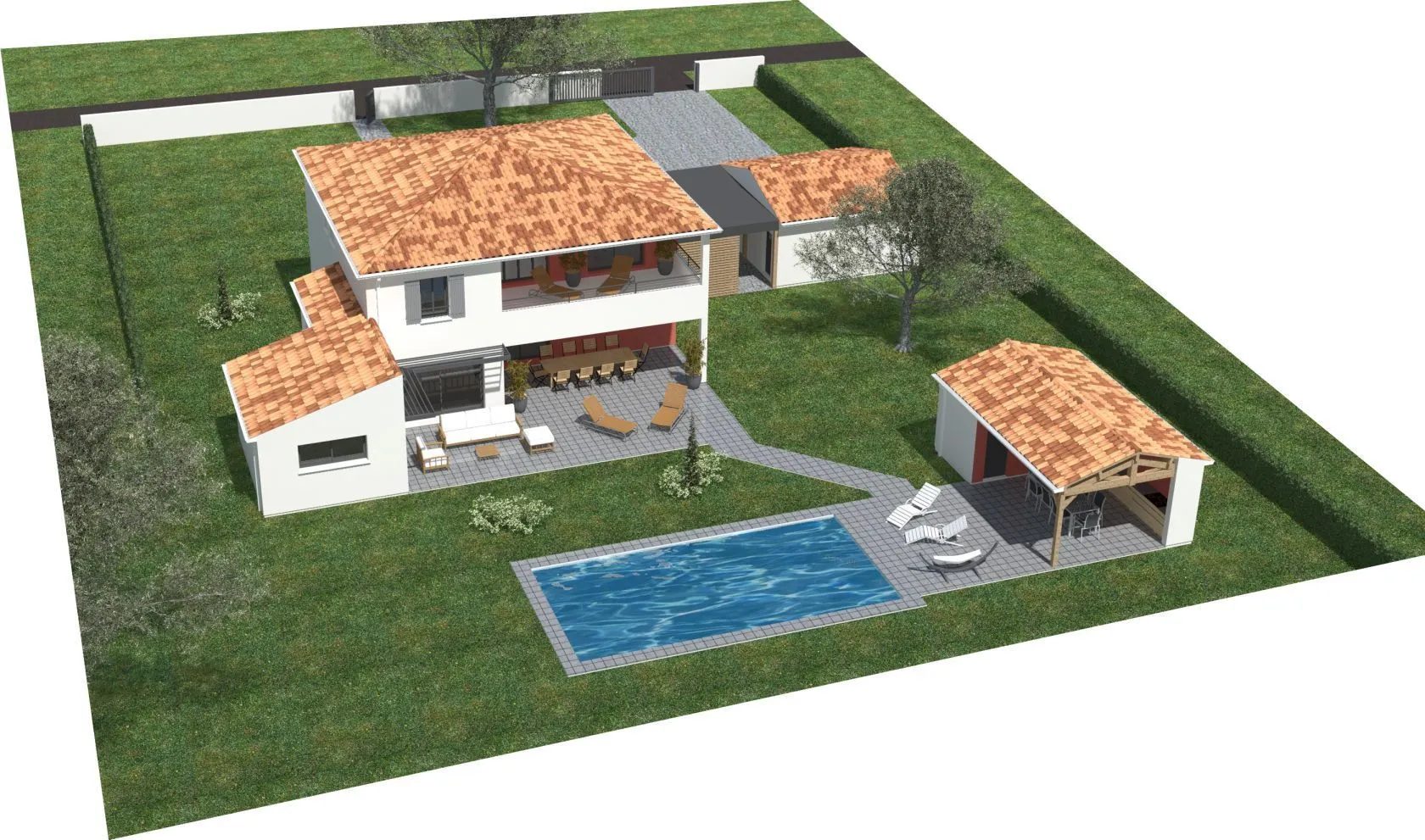 Maison neuve 140 m² à Thaims (17120)