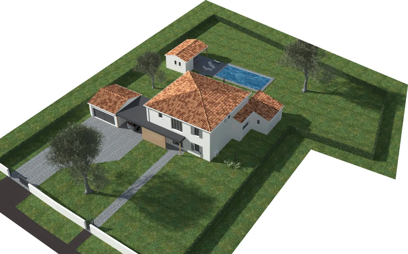 Maison neuve 140 m² à Thaims (17120)
