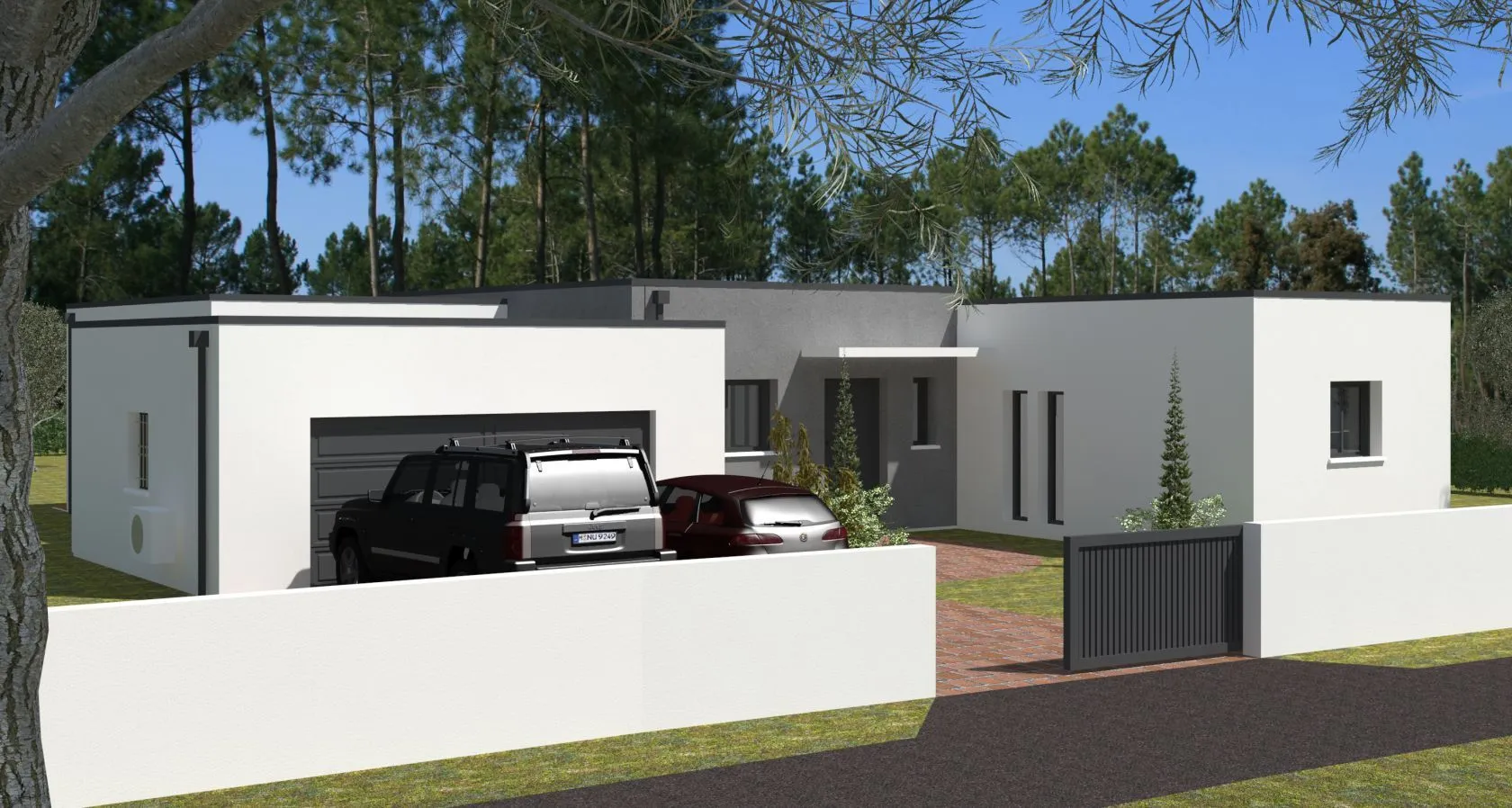 Maison neuve 130 m² à La Chapelle-des-Pots (17100)
