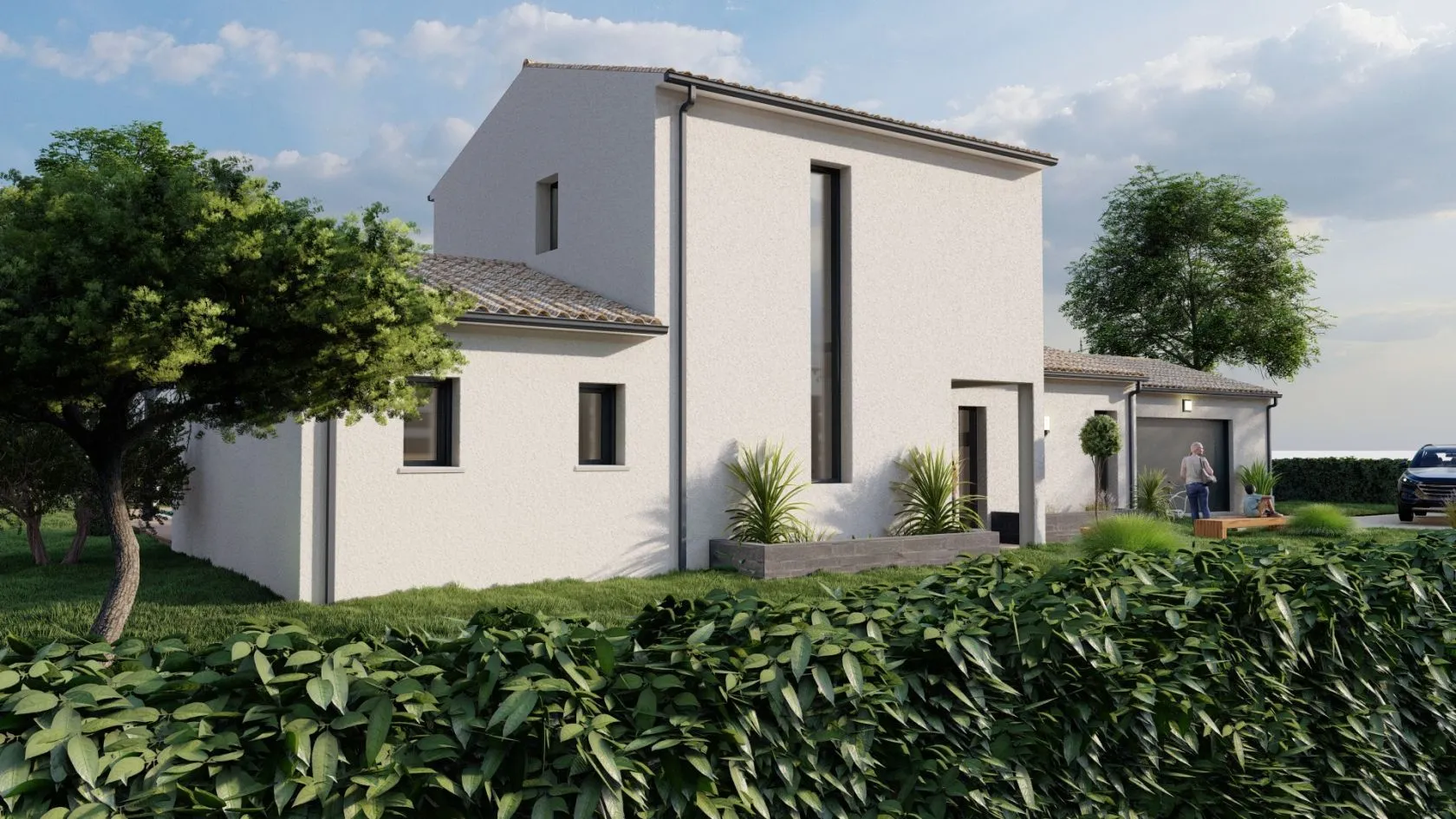 Maison neuve 120 m² à Port-d'Envaux (17350)