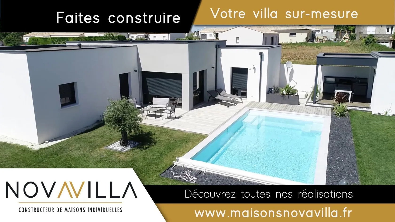 Maison neuve 130 m² à Saint-Vaize (17100)