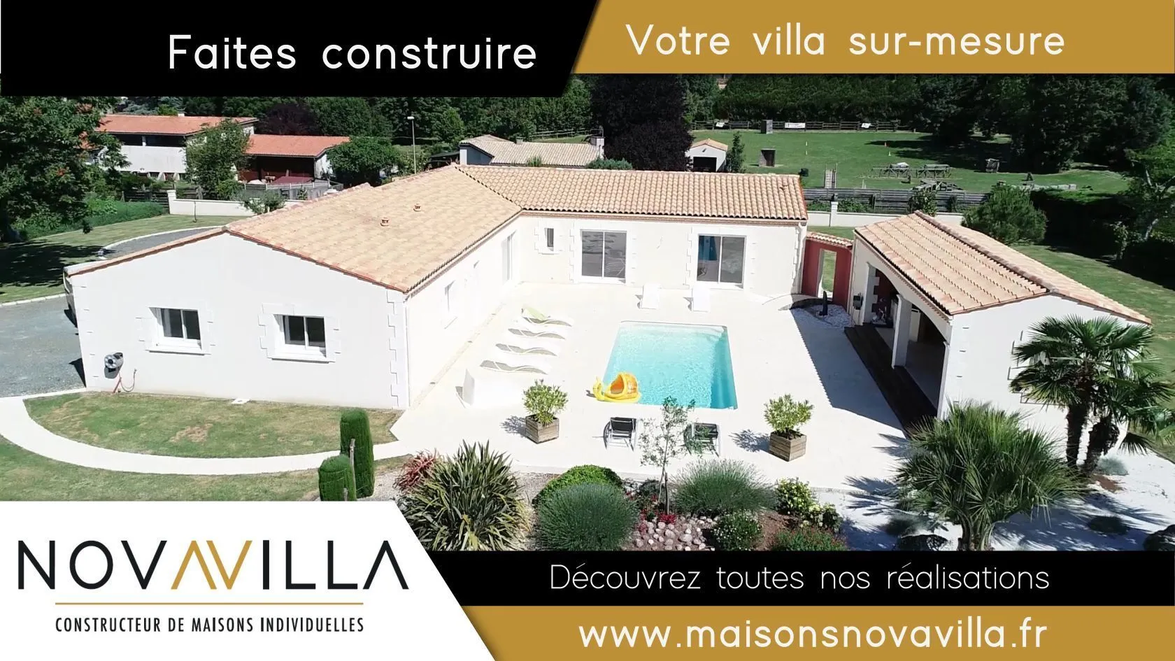 Maison neuve 130 m² à Saint-Vaize (17100)