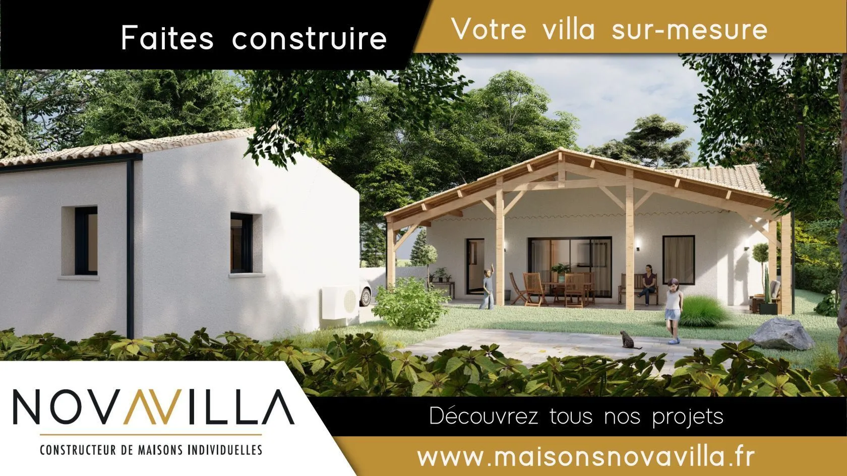 Maison neuve 130 m² à Saint-Vaize (17100)