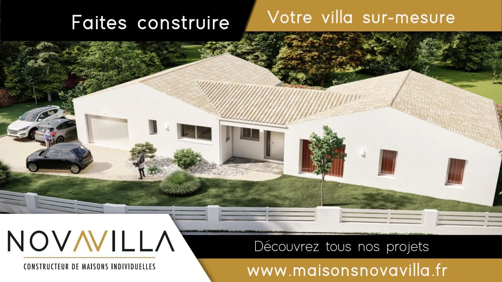 Maison neuve 130 m² à Saint-Vaize (17100)