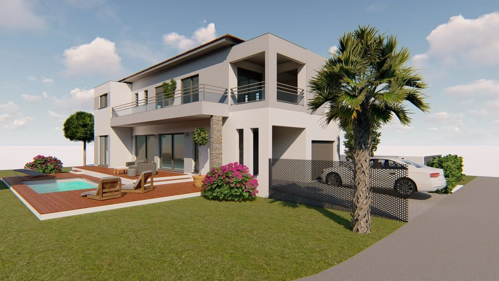 Maison neuve 200 m² à Canohès (66680)