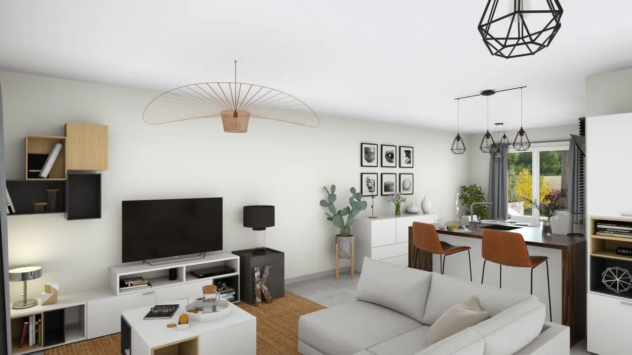 Maison neuve 65 m² à Saintes (17100)