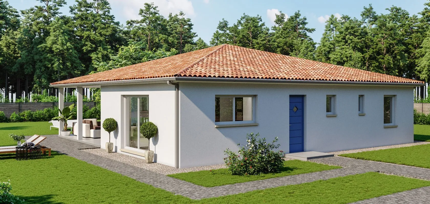 Maison neuve 116 m² à Loire-les-Marais (17870)
