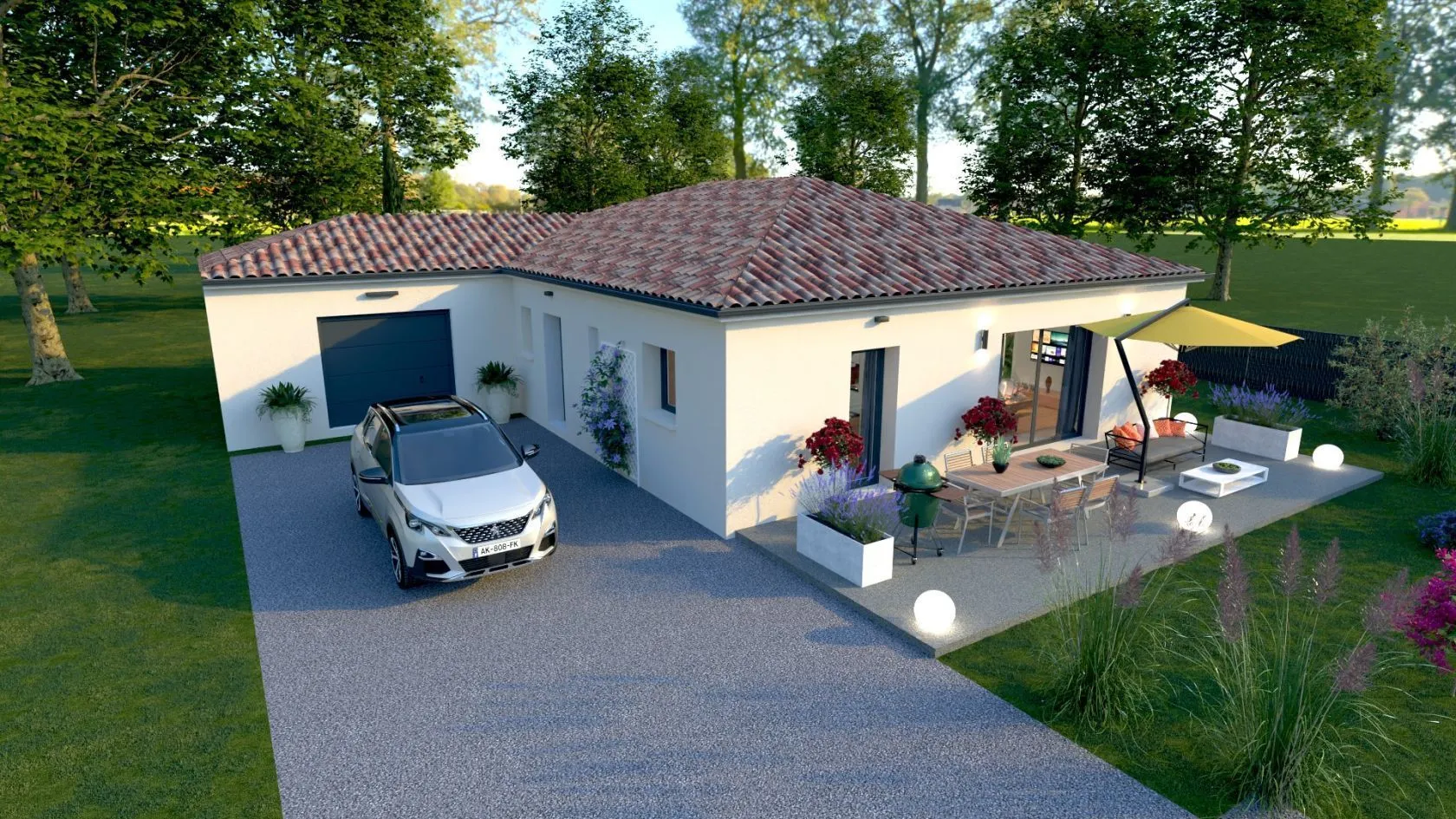 Maison neuve 128 m² à Puymoyen (16400)