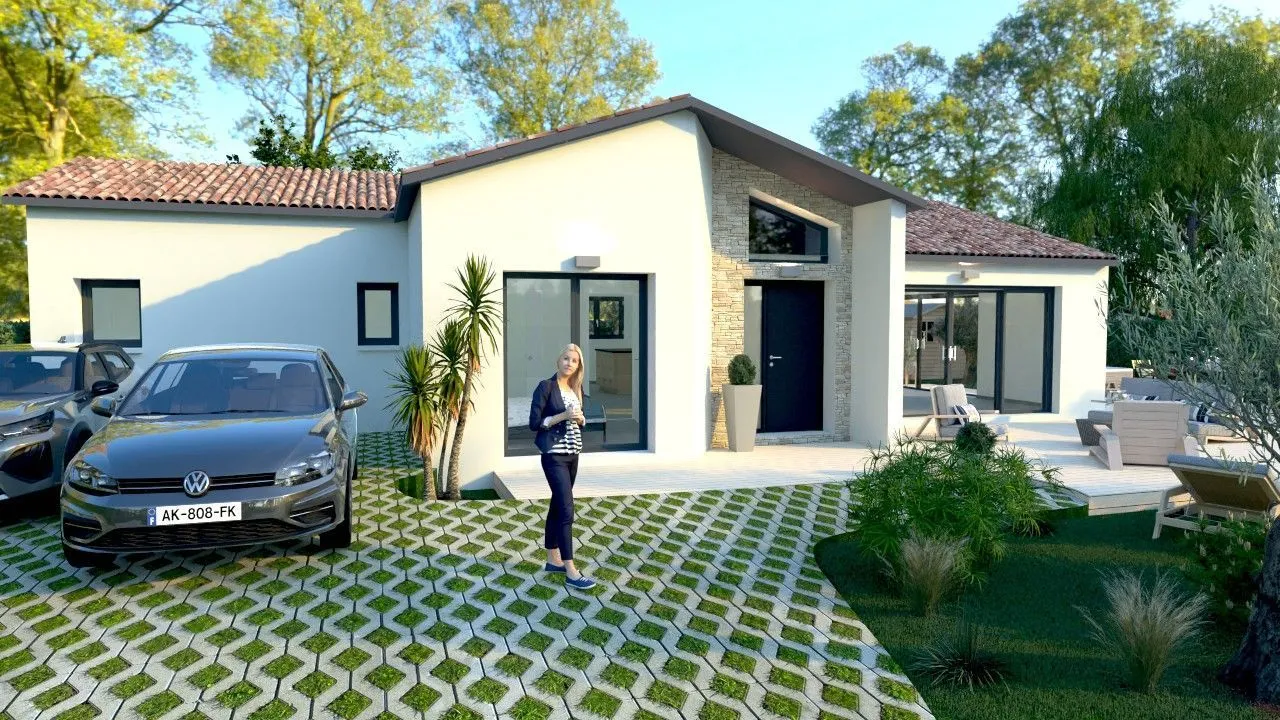 Maison neuve 125 m² à Ardillières (17290)