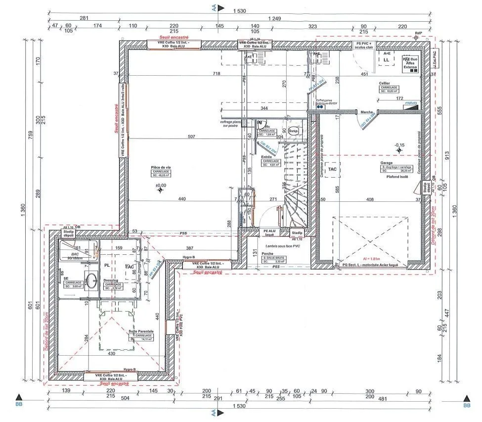 Maison neuve 130 m² à Puymoyen (16400)