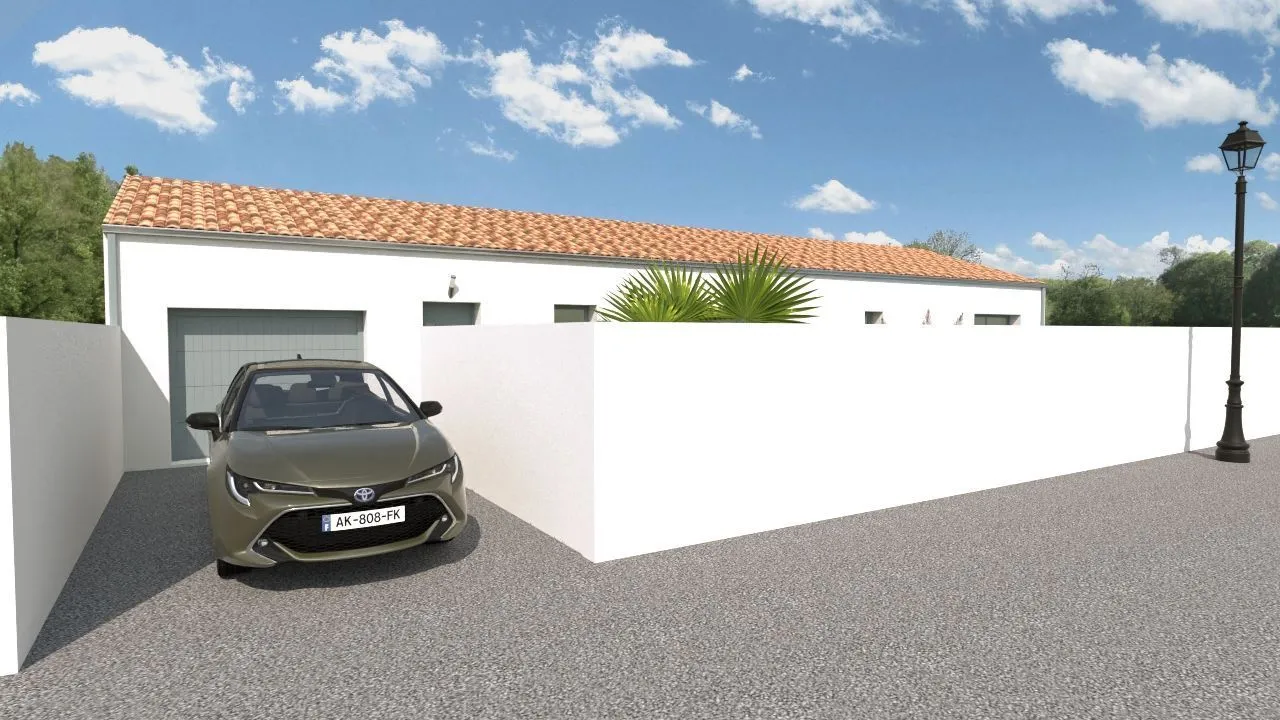 Maison neuve 100 m² à Gond-Pontouvre (16160)