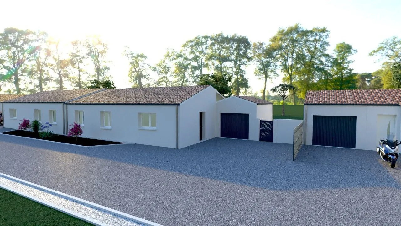 Maison neuve 85 m² à Étaules (17750)