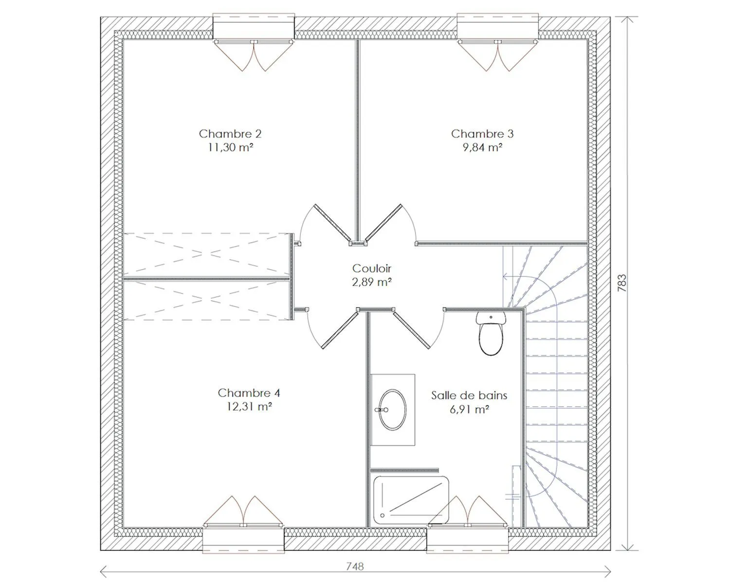 Maison neuve 113 m² à Royan (17200)