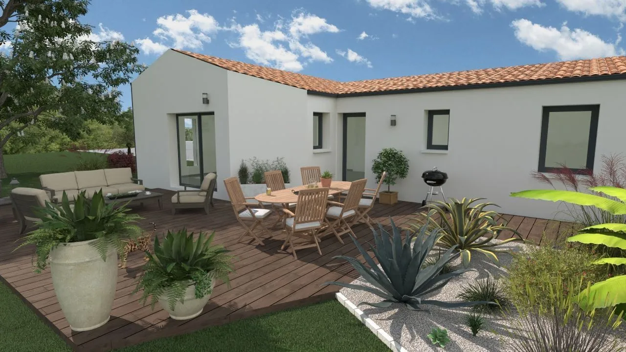 Maison neuve 101 m² à La Jarne (17220)