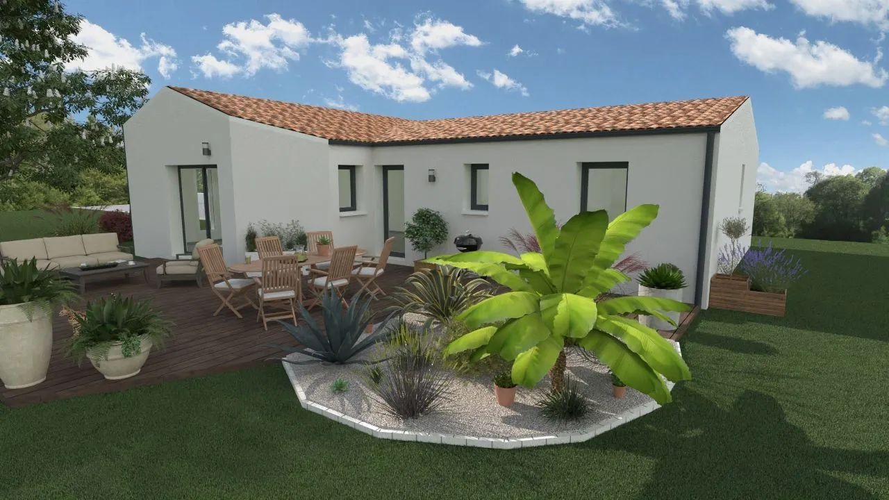 Maison neuve 101 m² à La Jarne (17220)